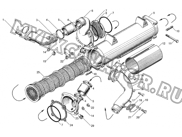 Собрал двигатель ЯМЗ-238.... После кап. ремонта. На деревянной подставке. - YouT