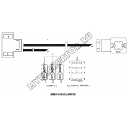 Электрооборудование/LEVELLING BLADE, (WITH TWO AXIS TURN) HARNESS (S/N: A19001-) C1-8-1 Hidromek HMK 102 B