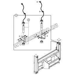 Электрооборудование/STABILISER SWITCH ASSEMBLY (S/N: A19001-) C1-5-1 Hidromek HMK 102 B