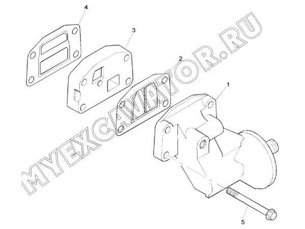 Масляный фильтр/OIL FILTER, ENGINE 1104C-44T, TIER III (S/N: A80001-) G1-9-2 Hidromek HMK 102 S