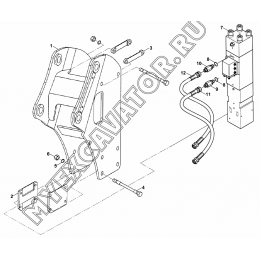 Гидромолот/BREAKER, DEMO DMB50 (S/N: A80001-) A2-2-1-1-OP8 Hidromek HMK 102 S