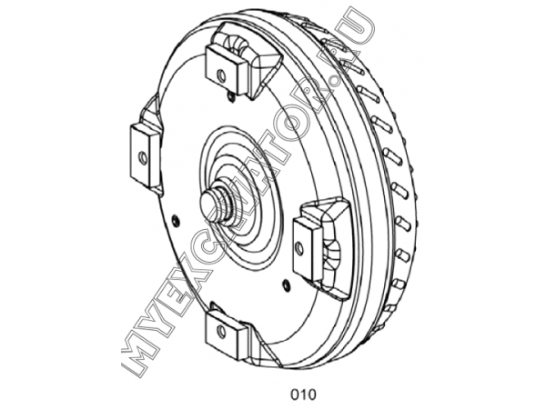 Коробка передач/CONVERTER (S/N: A80001-) F3-3-1 Hidromek HMK 102 S