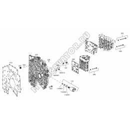 Коробка передач/CONTROL UNIT (S/N: A80001-) F3-15-1 Hidromek HMK 102 S