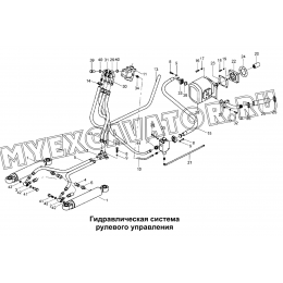 Гидравлическая система рулевого управления 300F.07.2 Mitsuber ML333N
