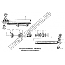 Гидравлический цилиндр механизма подъема ковша XGYG01-004 Mitsuber ML333N