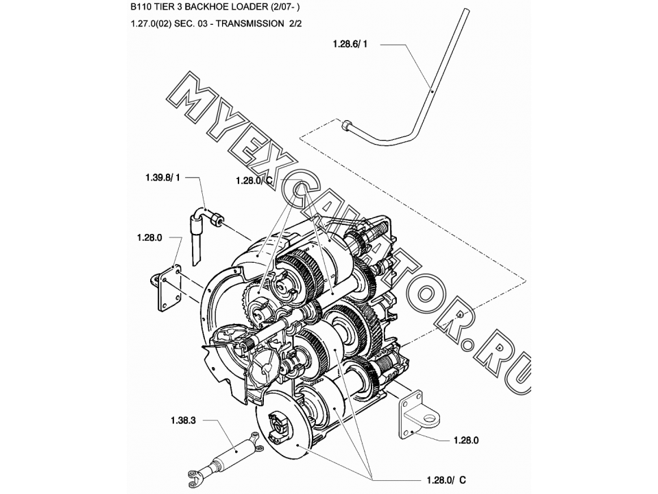 New holland 110 схема