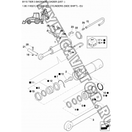 Гидросистема/STABILIZER CYLINDERS (SIDE SHIFT) - EU New Holland B115