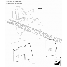 Кабина/SOUND SUPPRESSION New Holland D150 Кабина/SOUND SUPPRESSION New Holland D150