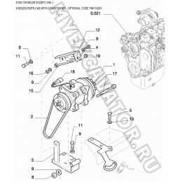 Кондиционер/ROPS CAB WITH CONDITIONER - OPTIONAL CODE 784110251 New Holland D150