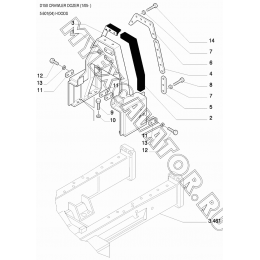 Кожухи защитные/HOODS New Holland D150