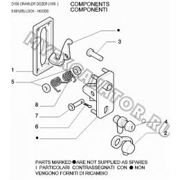 Кожухи защитные/LOCK - HOODS New Holland D150