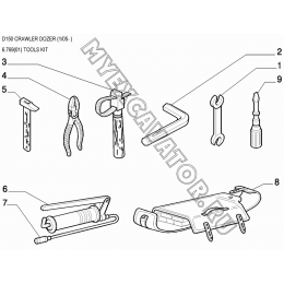 Комплект инструментов/TOOLS KIT New Holland D150