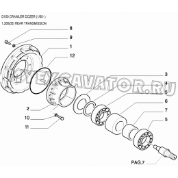 Трансмиссия/REAR TRANSMISSION New Holland D150 Трансмиссия/REAR TRANSMISSION New Holland D150
