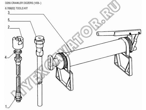 Комплект инструментов/TOOLS KIT New Holland D255
