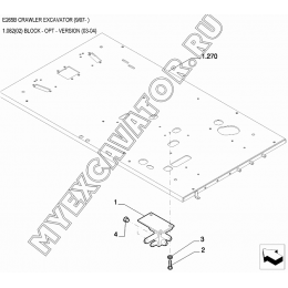 Блок/BLOCK - OPT - VERSION (03-04) New Holland E265B