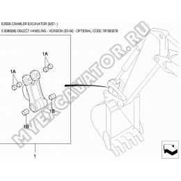 Гидросистема/OBJECT HANDLING - VERSION (03-04) - OPTIONAL CODE 781583578 New Holland E265B
