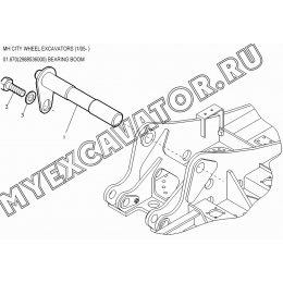 Ось стрелы/BEARING BOOM 01.670(2988536000) New Holland MH City
