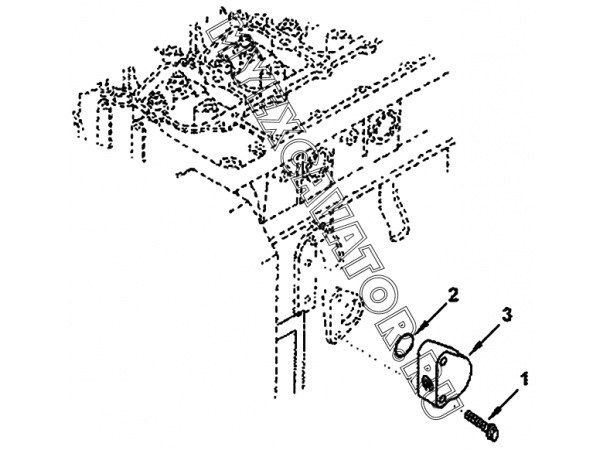 Заправочный элемент блока цилиндров OB9702ZZ A37-4110000555 SDLG LG936L