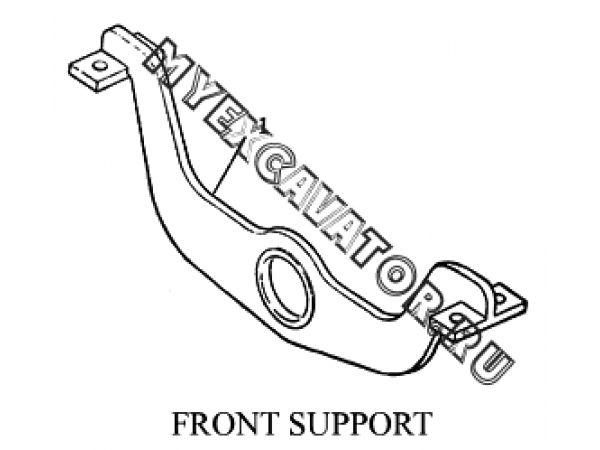 Передняя опора/FRONT SUPPORT Shantui SD23