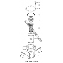 Гидросистема/OIL STRAINER Shantui SD23