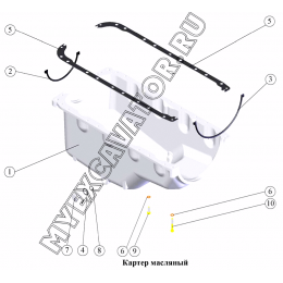 Картер масляный ММЗ Д-245.9