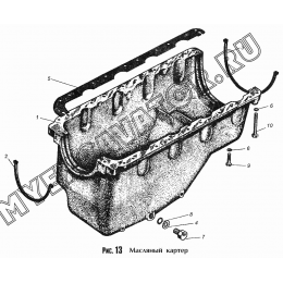 Масляный картер ММЗ Д-245.9-540