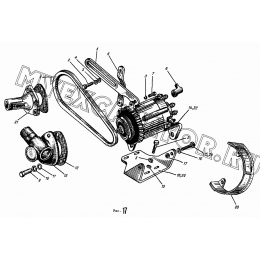 Генератор и счетчик моточасов АМЗ А-01