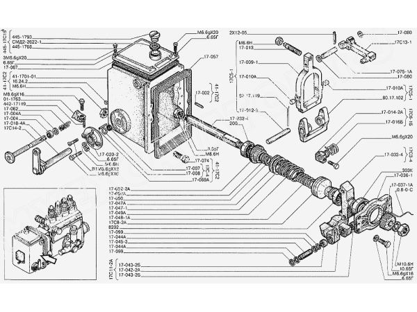 Регулятор частоты вращения тип РВ-880 АМЗ А-41