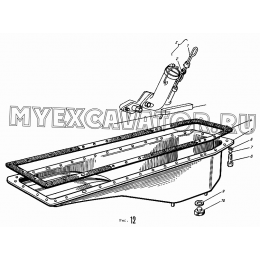 Крышка картера нижняя АМЗ Д-461