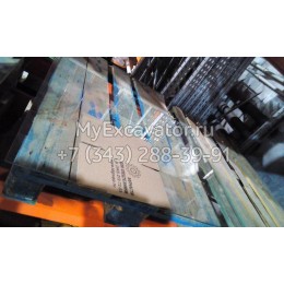 Стекло лобовое верхнее Doosan 500119-00064