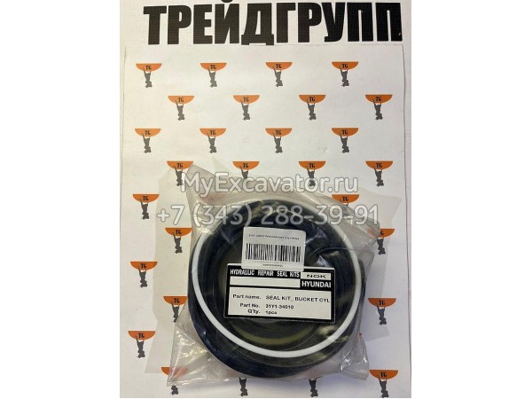 31Y1-34010 Ремкомплект гидроцилиндра ковша Hyundai