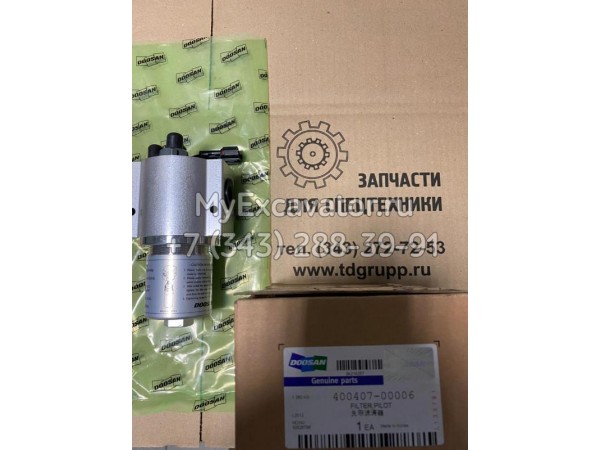 Фильтр 471-00075A пилотный Doosan DX140LCR для Doosan