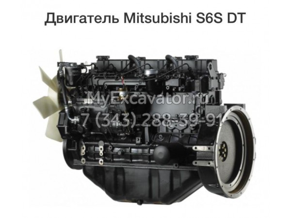 11N5-00010 (11N5-00011) Двигатель в сборе Mitsubishi S6S-DT для Hyundai
