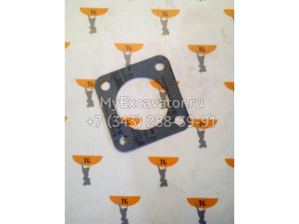 65.96601-0029 Прокладка входного водяного патрубка масляного теплообменника (Gasket Flange) Doosan