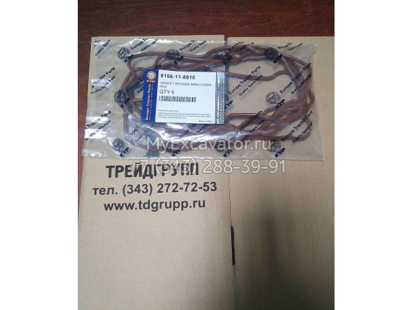 Прокладка 6156-11-8810 клапанной крышки Komatsu PC400